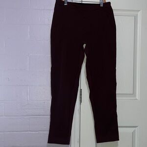lululemon athletica Burgundy Straight Leg Pants